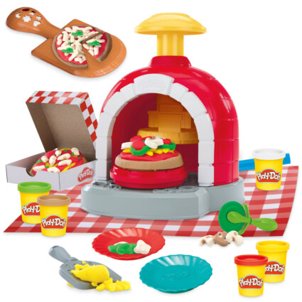 Play-Doh Stamp and Spin Pizza