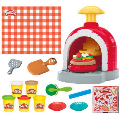 Play-Doh Stamp and Spin Pizza