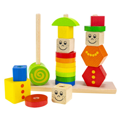 Heros Play & Learn Stacking Puzzle Figures
