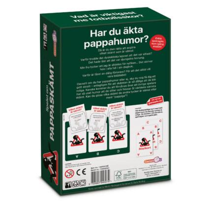Pappaskämt